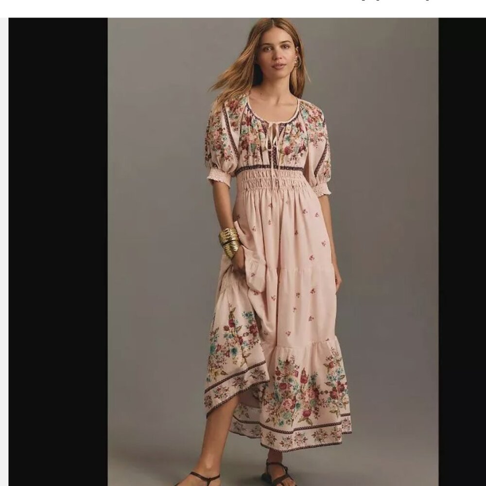 The Somerset Maxi Dress: Puff-Sleeve Edition